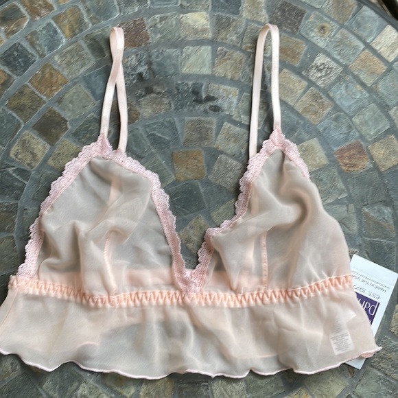 Hanky Panky Chiffon Ruffle Bralette - Picture 4 of 10
